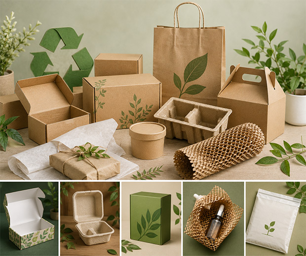 Sustainable paper based packaging solutions by Pratham Packaging