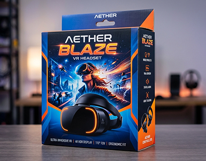 Electronic box packaging design 2